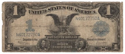 $1 1899 Black Eagle Silver Certificate Fr#236 - Image 1 of 2