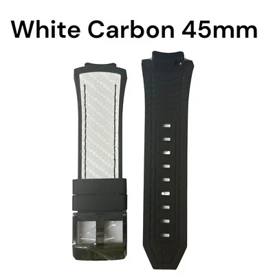 TechnoMarine Cruise Original Carbono BANDA/CORREA 45mm ENVIAR MODELO # con el pedido Foto 1 de 2