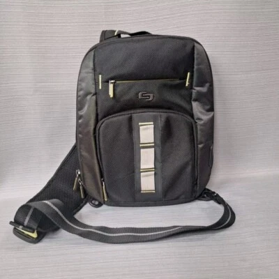 Solo Active 平板电脑 电脑背包 肩带 可调肩带 黑色 — 第 1/4 张图片