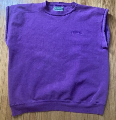 Vintage Rare levis bodybuilding Gym Crewneck Cutoff Sweatshirt L weightlifting - Image 1 of 4