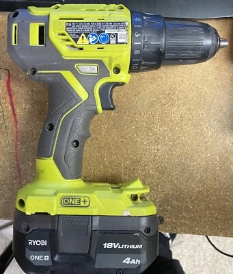 Ryobi P215 Cordless Drill 18 volt 1/2 in Drill With Battery Included - Image 1 of 4