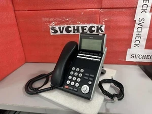 NEC DTL-12D-1 DT300 Button Display BUSINESS Phone Black 680002 - Picture 1 of 12