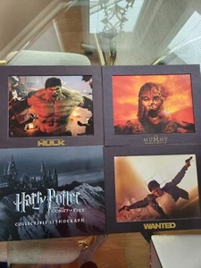 Harry Potter, The Incredible Hulk, The Mummy, Wanted movie glossy lithographs - Picture 1 of 10