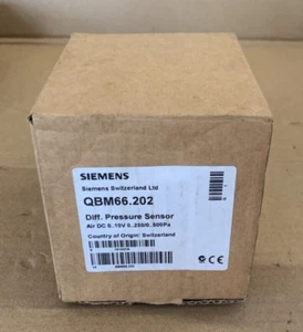 Siemens Differential Pressure Sensor QBM66.202 Made in Switzerland - Bild 1 von 5