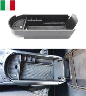 1 Organizer Bracciolo Portaoggetti per TOYOTA CH-R CHR con Tappetino Antiscivolo - Image 1 of 4