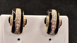 Pair Of Clip-On Gold Earrings - REF11958JB - Picture 1 of 4