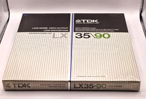 TDK LX 35/90 7-inch REEL Tape REEL TO REEL (Sealed) New! - Picture 1 of 7