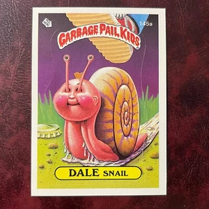 1986 Topps GARBAGE PAIL KIDS Set DALE SNAIL #145a* GPK OS4 NM/MINT *HIGH GRADE - Picture 1 of 2