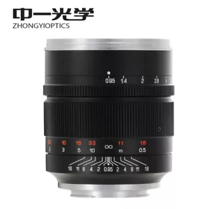 Zhongyi Mitakon Speedmaster 50mm f/0.95 III Lens for Sony E a5000 a6300 A73 A7R3 - Picture 1 of 12