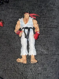 Neca Toys 2010 - Player Select - Street Fighter IV - Ryu (White) Action Figure - Picture 1 of 2