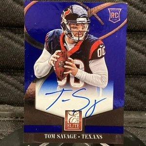 TOM SAVAGE 2014 PANINI ELITE ROOKIE AUTOGRAPH AUTO AJ9165 - Picture 1 of 3