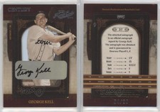 2008 Playoff Prime Cuts Century Signatures /99 George Kell #37 Auto HOF