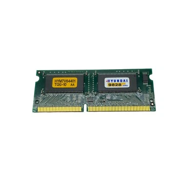 Hyundai 9828 Memory Module HYM7V64401TQG-10 32MB PC66 32MB. - Image 1 of 2