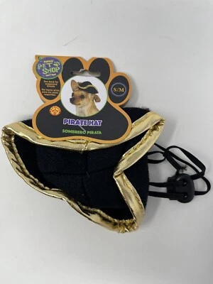 Rubíes Tienda de Mascotas Boutique Perro Disfraz Pirata Sombrero Talla S/M NUEVO Foto 1 de 2