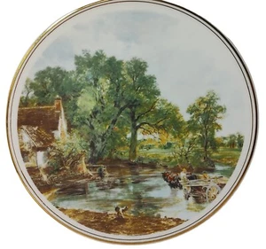 Crown Staffordshire John Constable Teller The Hey Wain Deko Bone China - Bild 1 von 7