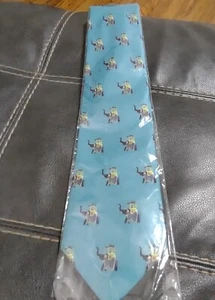 Shemoy - Elephant Necktie Tie - 4 x 58 Inches - Picture 1 of 4