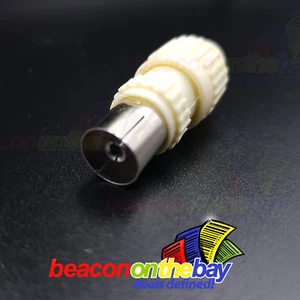 TV Cable Aerial Cable Jack Antenna CATV FM Coax RF Female Replacement Connector - Picture 1 of 3