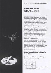 1963 General Motors Research Labs Print Ad ~ Space Race, Cold War Research - Picture 1 of 7