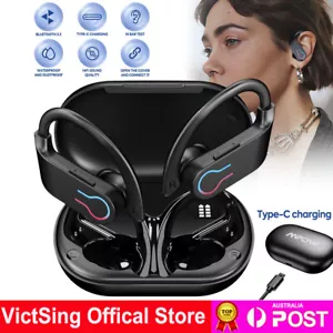 Mpow Wireless Earbuds Bluetooth Headphones Sport Earphones Built-in Mic Headsets - Picture 1 of 18