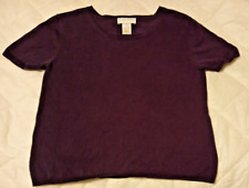 Draper's & Damon's Petites - Women's / Teen Purple Top Size PS - XLNT Condition