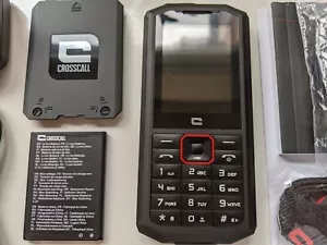 Telefono cellulare classico robusto chiamata incrociata Spider X5 IP68 SIM senza SIM nero - Foto 1 di 12
