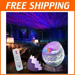 Next-Gen 4-in-1 Galaxy Projector & Bluetooth Speaker - Night Light for All Ages - Picture 1 of 11