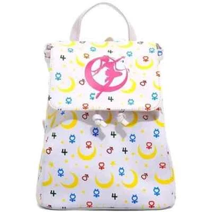 Sailor Moon Icons Crescent Moons Stars Guardians Anime Kordelzug Mini Rucksack - Bild 1 von 4
