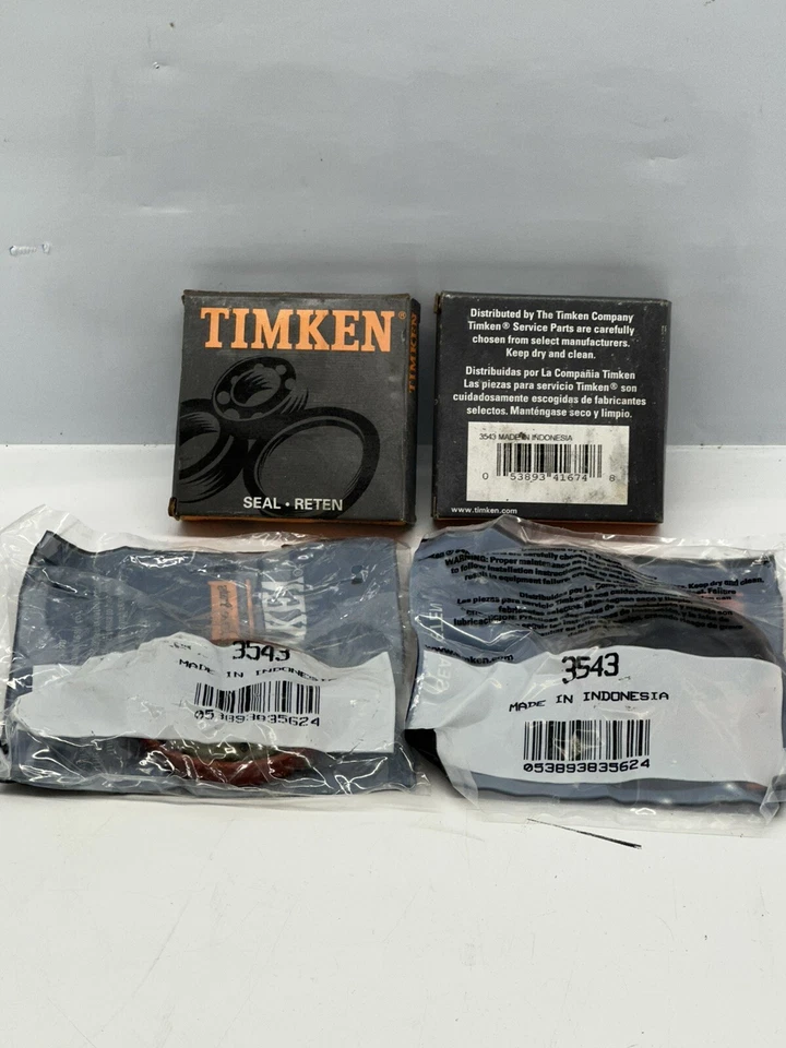 2- Sello de eje de salida de transmisión automática derecha/izquierda TIMKEN 3543 Foto 1 de 2