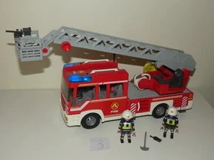 Playmobil Feuerwehr Auto 9463 Leiterwagen mit Licht (NR.3) - Bild 1 von 5