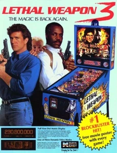 Pinball ROM CPU SET (3 chips) Data East Lethal Weapon 3 - Bild 1 von 1