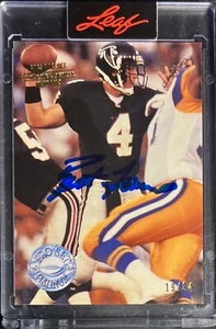 2023 Pro Set Metal Football Buyback Auto 1991 Pro Set Brett Favre Rookie /34 RC - Picture 1 of 2