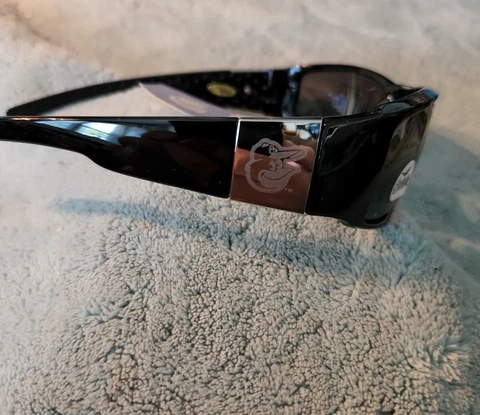 Baltimore Orioles Black Wrap Sunglasses Licensed NFL Football Cover