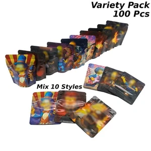 Bolsas de Mylar de 3,5 g | A prueba de olores y resellables | Bolsa de almacenamiento de alimentos con cremallera - Imagen 1 de 18