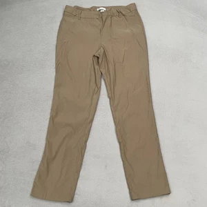 Cato Pants Womens 16 Khaki Brown Straight Leg Stretch Dress Career Contemporary - Picture 1 of 13