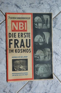 1 x seltene DDR Zeitschrift Neue Berliner Illustrierte NBI Sonderbericht - Bild 1 von 2