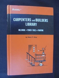 Carpenters and Builders Library No. 4  Millwork Power Tools Painting Audel 1970 - Bild 1 von 5