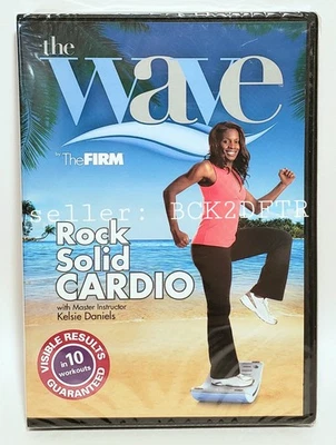 🔥 THE WAVE: ROCK SOLID CARDIO (2008) Workout DVD The Firm w/ Kelsie Daniels NEW Foto 1 de 3