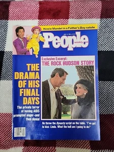 People Mag. June 16 1986 Rock Hudson, The Drama Of His Final Days-Ozzy osbourne - Picture 1 of 24