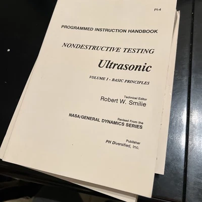 PI-4, NDT Handbooks, General Dynamics Lot Of 4 - Image 1 of 4