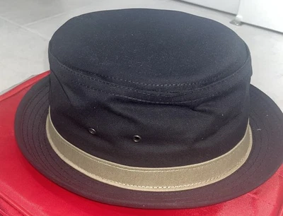 Black Cotton Bucket Hat USA  3 Sizes - Image 1 of 4