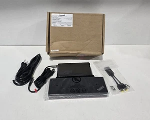 New Lenovo ThinkPad Thunderbolt 3 Workstation Dock Gen 2 40ANY230US Open Box - Picture 1 of 11