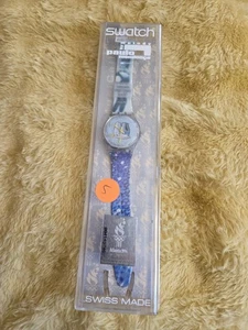 Orologio Swatch Vintage Nuovo Vecchio Stock Anni 90 Musicall Swatch Paulo Mendonca - Foto 1 di 3