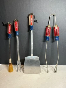 Vintage Craftsman 4 Piece Barbecue Accessory Set Grill Tools - Picture 1 of 12