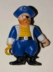 Figura de Acción Soma Piratas Mini PVC Abrigo Azul Pirata Capitán Gancho Mano De Colección - Imagen 1 de 4