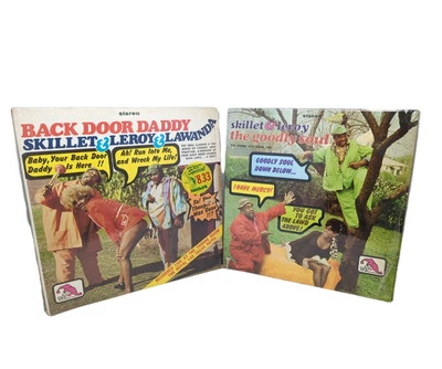 2 Skillet & Leroy 1970's Comedy Vinyl Back Door Daddy & The Goodly Soul NWA Samp - Image 1 of 4