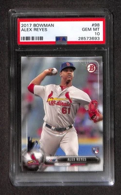 Bowman #98 Alex Reyes 2017 PSA 10 gema-como nuevo 28573693  Foto 1 de 3