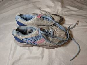 Saucony Girls Shoes Size 1 Pink, Blue, Silver, And Sparkly - Picture 1 of 8