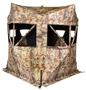 Muddy Outdoors Twin Peaks Water-Resistant 2-Person Hunting Ground Blind-MUDMGBTP - Picture 1 of 1