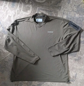 Salbei Fliegenruten Angeln Herren XL Langarmshirt Pullover Tasche Outdoor Grün  - Bild 1 von 14