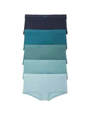 Victoria's SECRET ROSA PAQUETE DE 5 ROPA INTERIOR CORTA DE ALGODÓN PARA NIÑOS Panty XS,S, M,L, XL, 2XL Foto 1 de 4